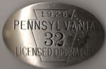 1926 Pennsylvania Licensed Operator
