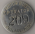 Philadelphia Pennsylvania Motor Bus Operator