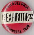 1932 Exhibitor Philadelphia Pennsylvania Auto Show