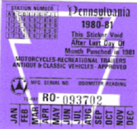 1980/81 Motorcycles-Recreational Trailers Antique & Classic Vehicles Approved