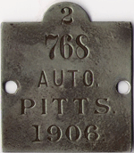 1906 Pittsburgh Pennsylvania Auto