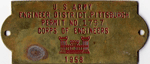 1958 U.S. Army Engineer District Pittsburgh Permit No. 1757 Corps of Engineers