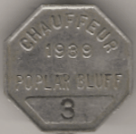 1939 Poplar Bluff Missouri Chauffeur