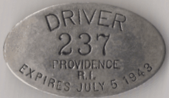 Providence RI 1942/43 Driver