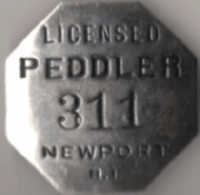 Newport RI Licensed Peddler