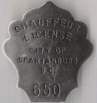 Spartanburg South Carolina Chauffeur License