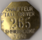 1952 Sherbrooke Chauffeur Taxi Driver