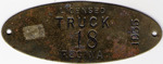 1935 Regina Licensed Truck
