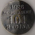 1926 Regina News Agent