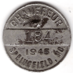 1945 Springfield Missouri Chauffeur