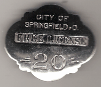 City of Springfield Ohio Free License