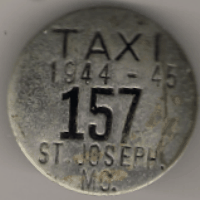 1944-45 St. Joseph Missouri Taxi