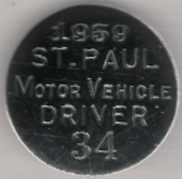 1959 St. Paul Motor Vehicle Driver