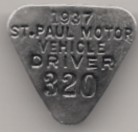 1937 St. Paul Motor Vehicle Driver
