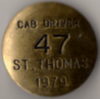 St. Thomas Ontario 1979 Cab Driver