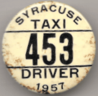 Syracuse 1957 Taxi Driver