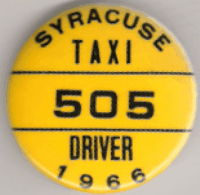 Syracuse 1966 Taxi Driver