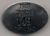 Tiffin Ohio 1948 Taxicab