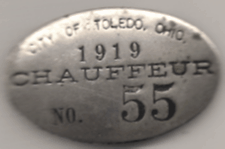 Toledo Ohio 1919 Chauffeur