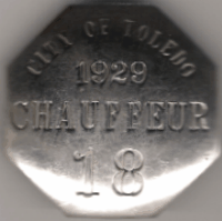 Toledo Ohio 1929 Chauffeur