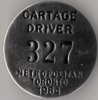 Toronto Cartage Driver 1964