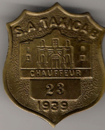 1939 San Antonio Texas Taxicab Chauffeur