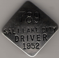 1952 Salt Lake City Utah Driver