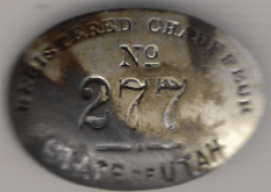 1911 Utah Registered Chauffeur