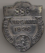 1926 Virginia Licensed Chauffeur