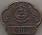 1936/37 Sample Virginia Licensed Chauffeur
