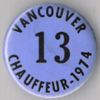 1974 Vancouver Chauffeur