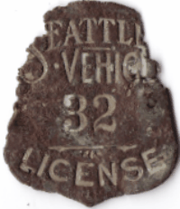 Seattle Washington Vehicle License