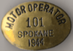 1944 Spokane Washington Motor Operator
