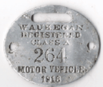 1918 Registered Motor Vehicle Class A