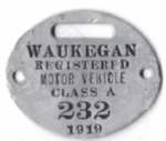 1919 Registered Motor Vehicle Class A