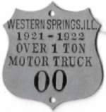 1921/22 Motor Truck Over 1 Ton