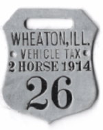 1914 Vehicle Tax 2 Horse