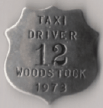 Woodstock Ontario 1973 Taxi Driver