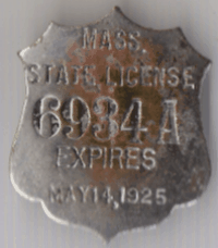 Mass State Peddler 1933/APR 1934