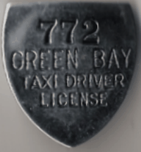 Green Bay Wisconsin Taxi Driver License
