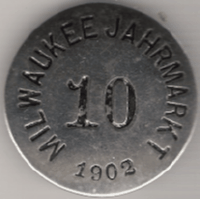 Milwaukee Wisconsin 1902 Jahrmarkt